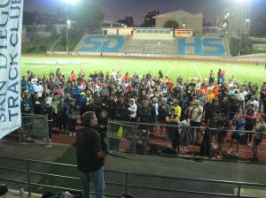 Jim Ryun speaking to SDTC