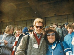 With NYRR Pat Owens at `87 World Cross Country