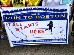 Run To Boston