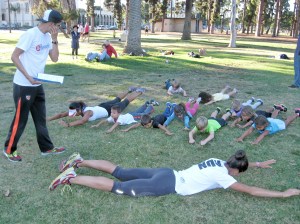Natasha Demonstrates Superman's Flight Posture