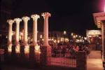 Free-standing columns at Smokey Joe's Greecian Terrace in Gaslight Square