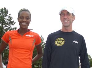 Brendan Reilly with Diane Nukuri-Johnson