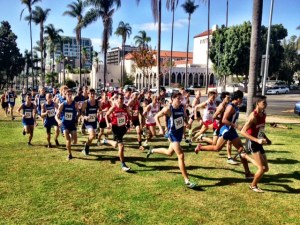 Aztec Invitational Men's 8K start