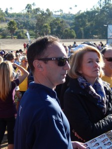 Villanova's Marcus O'Sullivan taking in the action
