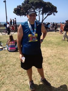 Jeff Baker improves by 17-minutes.