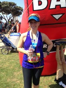 Kim Robinson goes 17 minutes under old PR