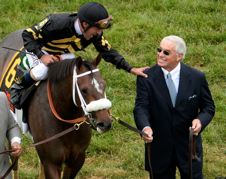 Eclipse Award winner D. Wayne Lukas with 2013 Preakness Stakes champion