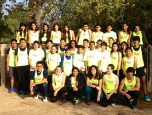 SRLA in Griffith Park training for 2014 Asics LA Marathon