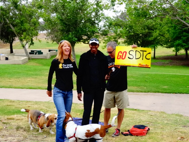 Setting up with Toya, Rick & Marla Nelson (and pooches)
