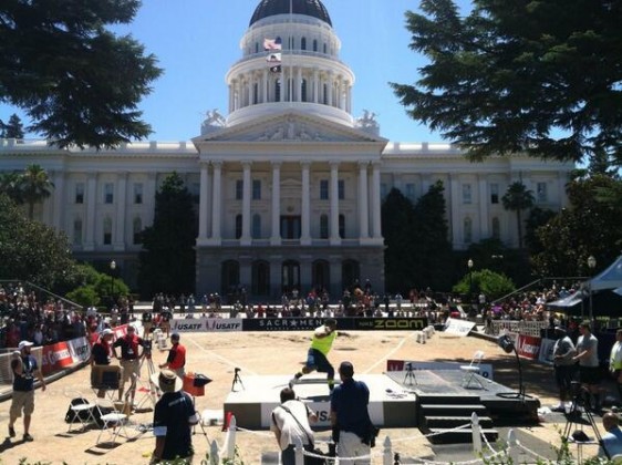 Isolated system for Shot Put Championships