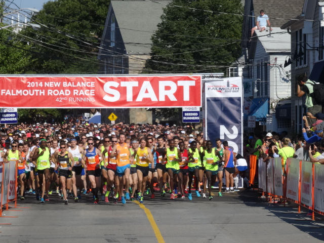 Pro men off and running