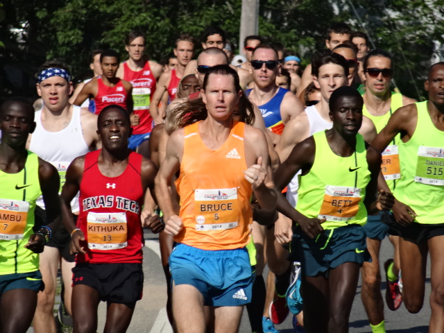 New dad Ben (son Riley just two months old) at the point