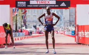 Mo finishes 8th in London in marathon debut