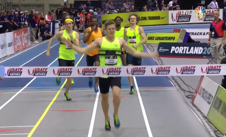 Loxsom romps to first national title and second American record in 600m (1:15:33)