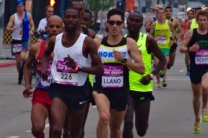 Winner Jordan Chipangama leads first mile  in 4:42