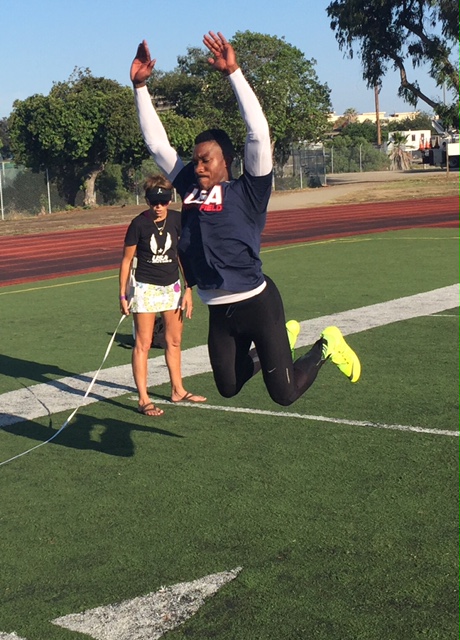 Stationed in El Centro, Oronde Vassell is training for the Military World Games this October in Seoul, South Korea.