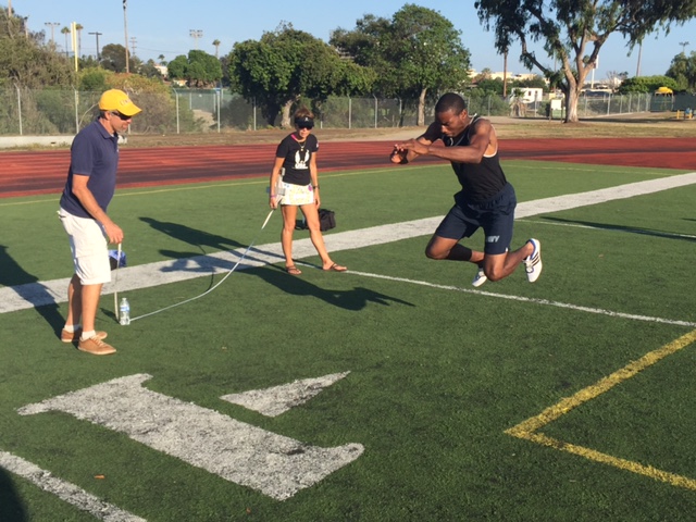 Q was a 6.90m long jumper at Savannah State