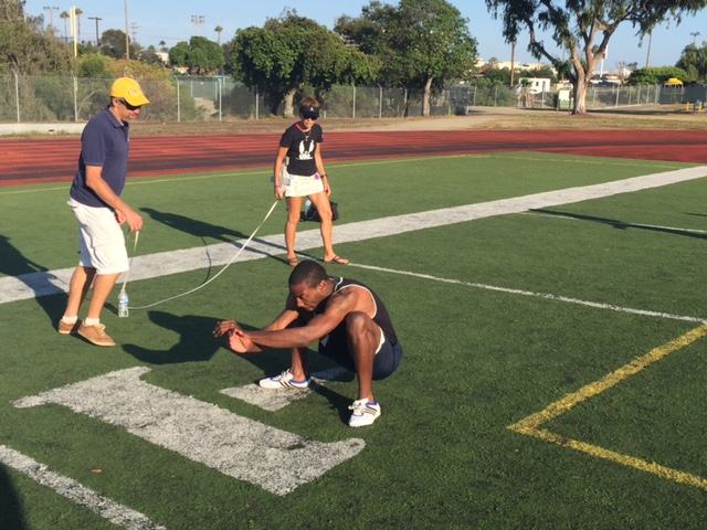 Q takes second place at 10' 1