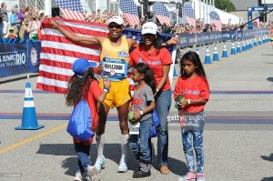 Meb and family celebrate his 4th OIympic berth