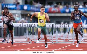 Devon Allen takes Trials title in 110m hurdles