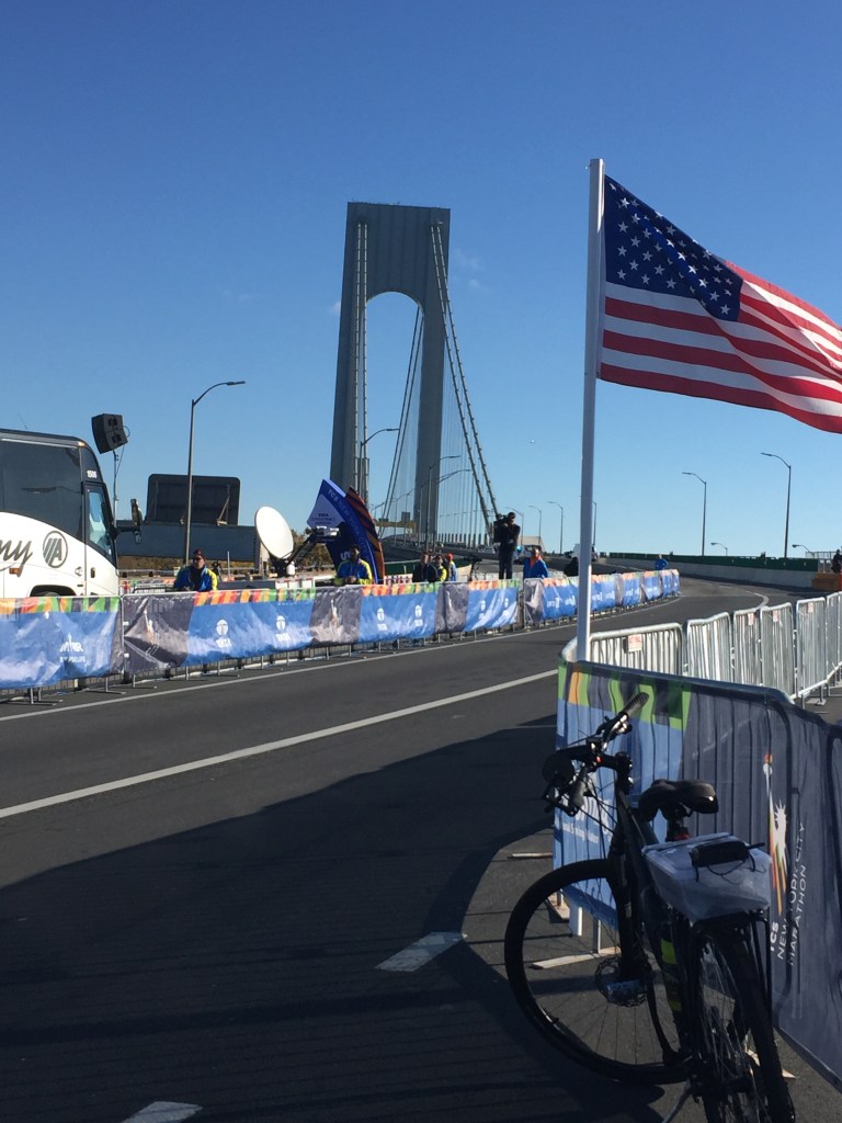 The big bridge points the way