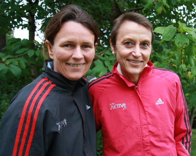 helle aanesen & grete waitz Aktiv against cancer co-founders