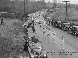 Boston Marathon old photo